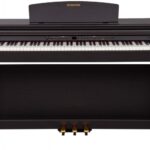 Dynatone SLP-150 Upright Digital Piano With Bench - Rosewood