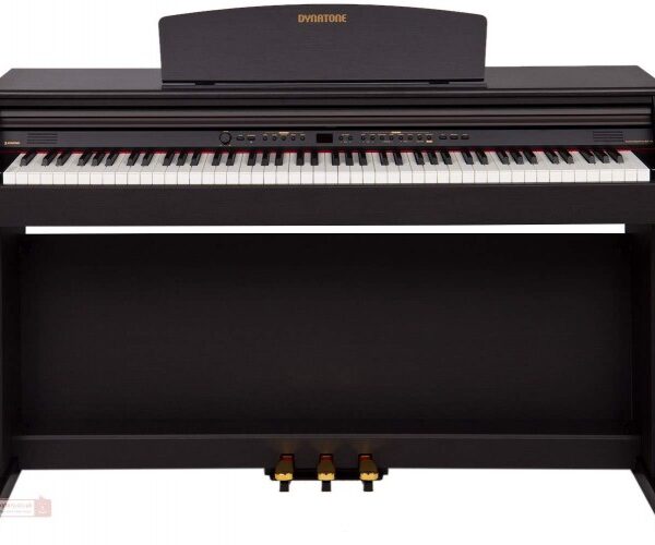 Dynatone SLP-150 Upright Digital Piano With Bench - Rosewood