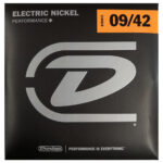 Dunlop Electric Guitar String Set, Performance+ Nickel Wound 0.09 - 0.42 Light Gauge