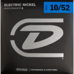 Dunlop Electric Guitar String Set, Performance+ Nickel Wound 0.10 - 0.52 Heavy Gauge