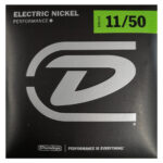 Dunlop Electric Guitar String Set, Performance+ Nickel Wound 0.11 - 0.50 Medium Heavy Gauge