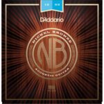 D'addario Nickel Bronze Acoustic Guitar Strings - Light 12-53