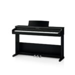Kawai KDP75 Upright Digital Piano With Bench - Embossed Black