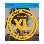 D'Addario Electric Guitar String EXL110+ Nickel Wound Regular Light Plus 10.5-48