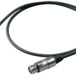 Proel BULK250LU5 Cannon Cable XLR 3P M to Cannon XLR 3P F 5mt