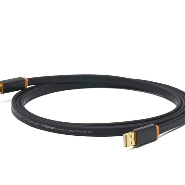 Oyaide NEO d+: Class A USB 2.0 A to B Flat Cable 1.0m