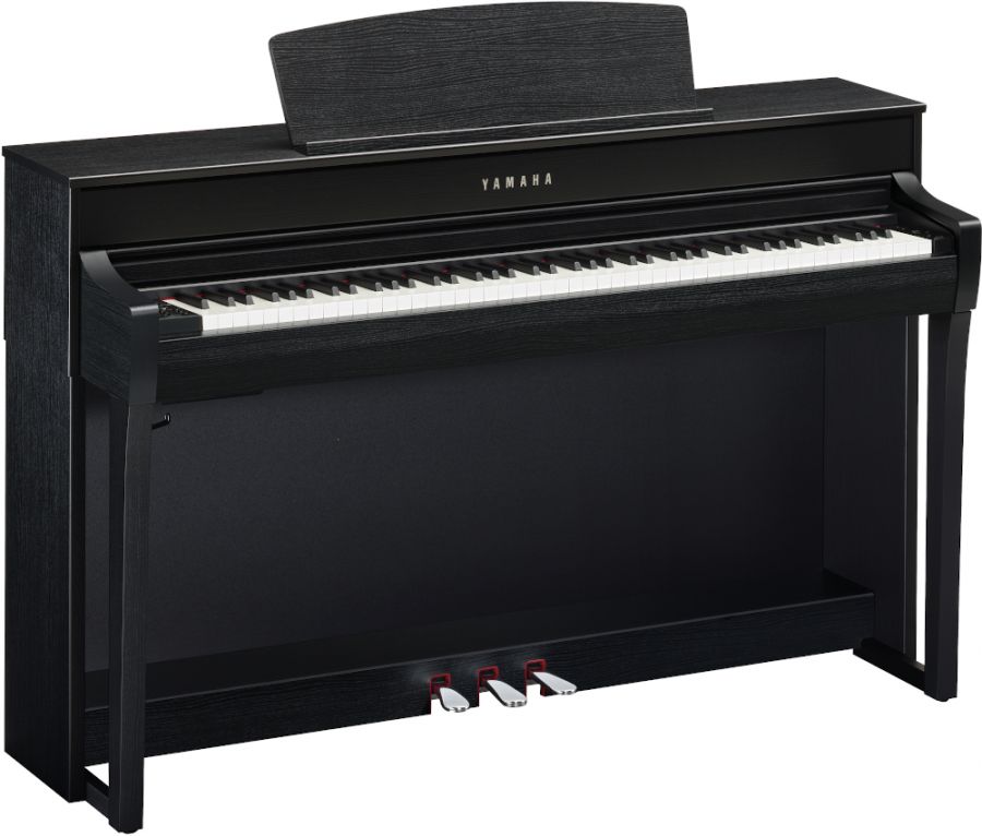 Yamaha Clavinova CLP-745B Digital Upright Piano - Black Finish