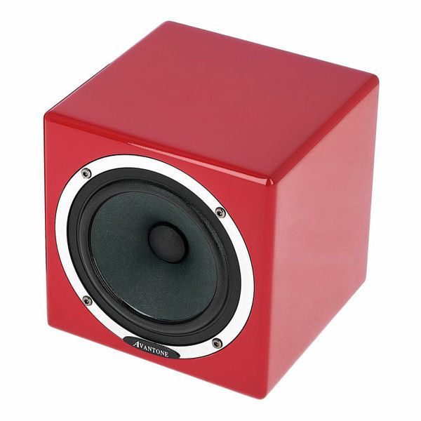 Avantone Pro Active MixCubes 5.25 inch Powered Studio Monitor Pair - Red