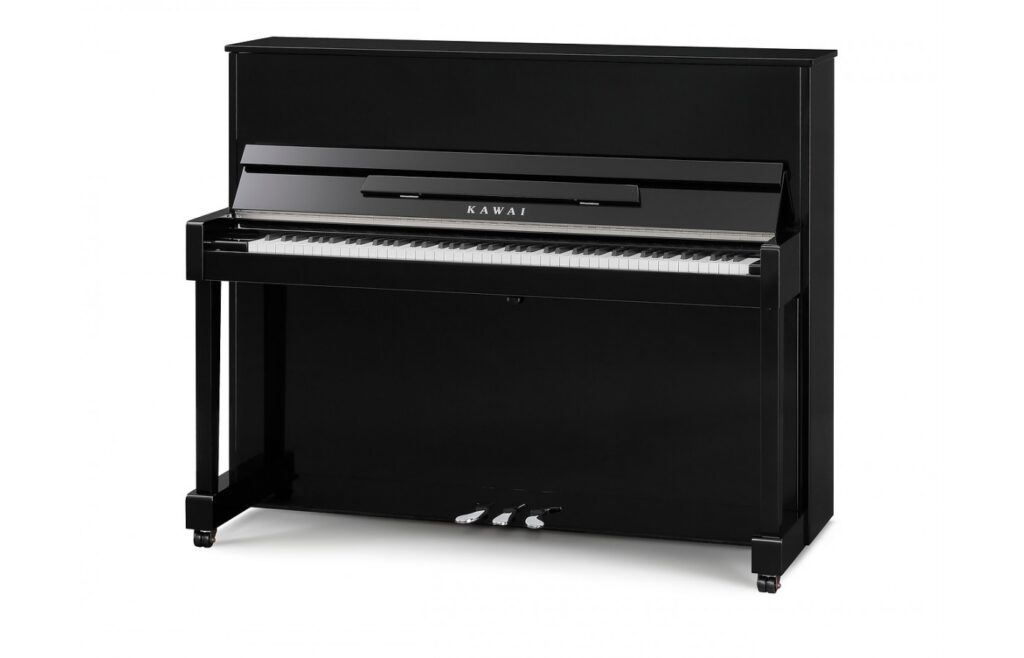 Kawai ND-21M Upright Piano - Polished Ebony