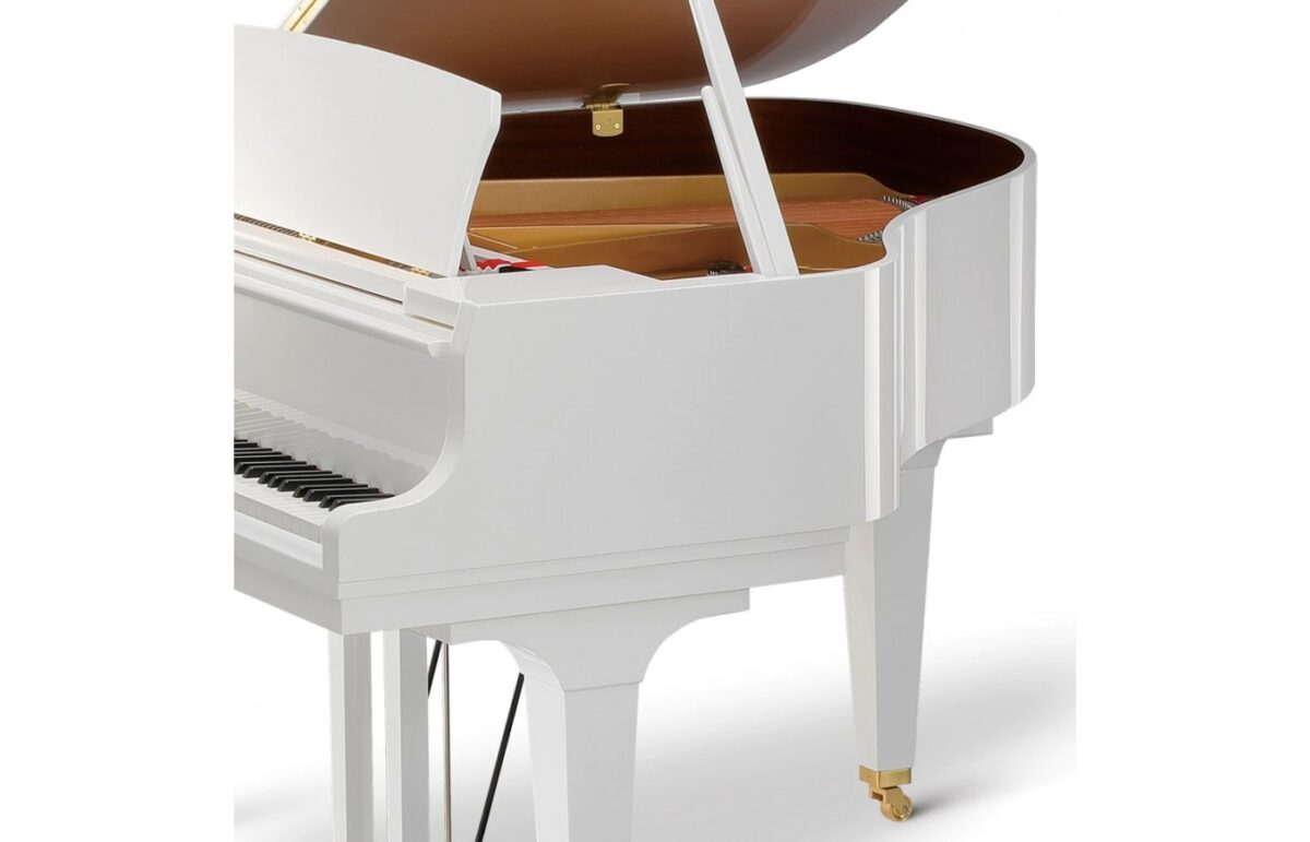 Kawai GL-10 Baby Grand Piano - Polished Snow White