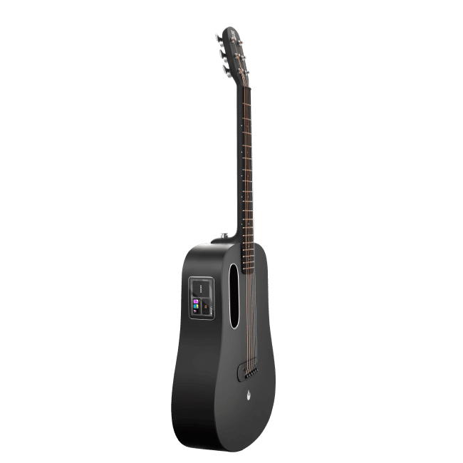 LAVA ME Blue Lava 36″ Smart Guitar with Air Flow Bag - Midnight Black