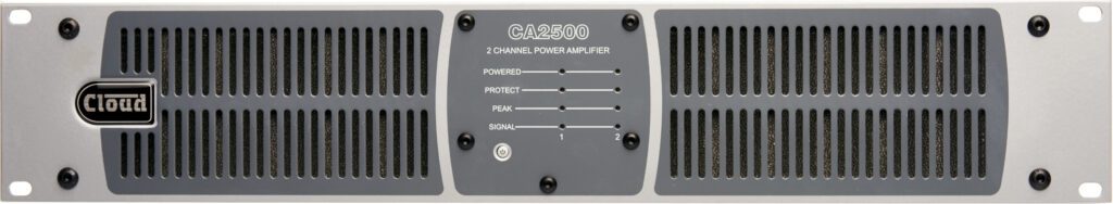 Cloud audio CA2500 2 Channel Amplifier 500w Per Output Channel