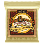 Ernie Ball Earthwood Custom Medium 80/20 Bronze Acoustic Guitar Strings - 12.5-56 Gauge - P02005