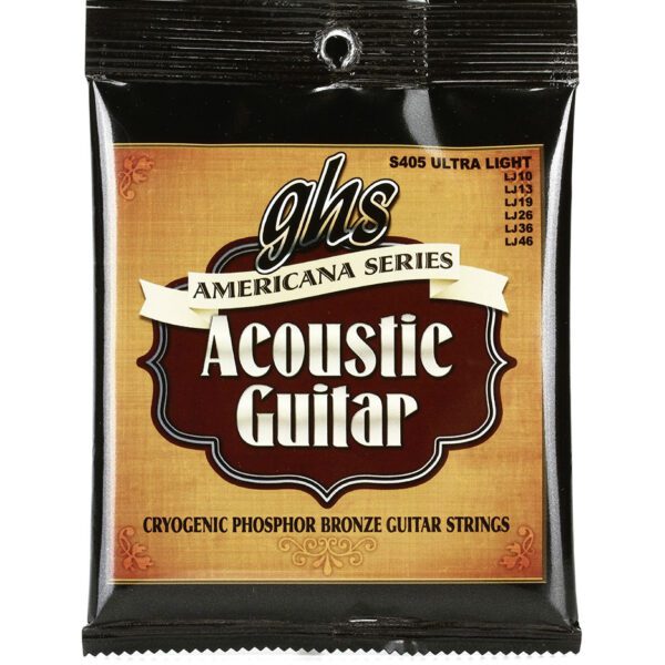 GHS S405 Acoustic Guitar String Americana Series Phosphor Bronze