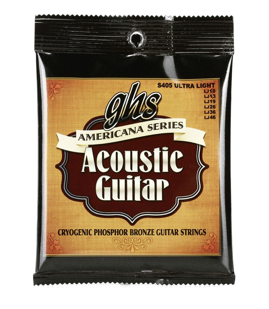 GHS S405 Acoustic Guitar String Americana Series Phosphor Bronze