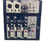 4 Channel Live Mixer Built in effect Processor