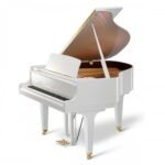 Kawai GL-10 Baby Grand Piano - Polished Snow White