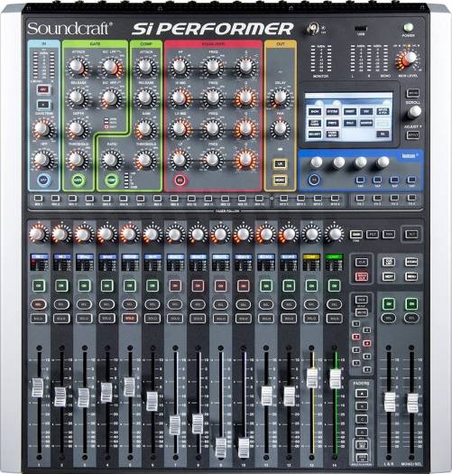 Soundcraft Si Performer 1 Built-in automated lighting controller
