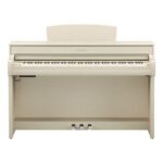 Yamaha Clavinova CLP-745WA Digital Upright Piano - White Ash