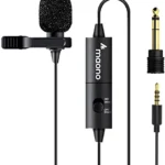 MAONO AU-100 Collar Mic for YouTube, Mobile Phone, Camera