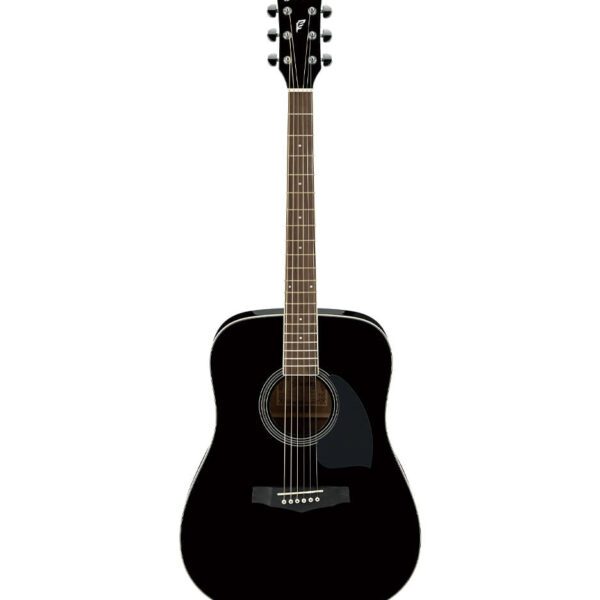 Ibanez PF15 Acoustic Guitar, in Black High Gloss Finish