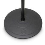 Gravity GMS23 Microphone Straight Stand with Round Base, Black