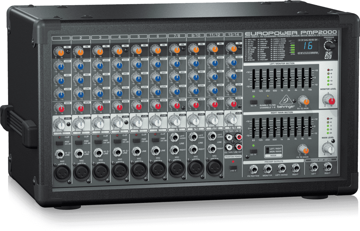 Behringer EuroPower PMP2000 14-Channel Powered Mixer