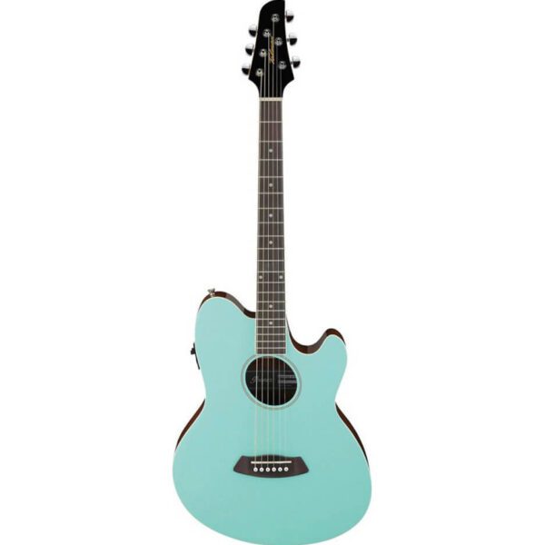 Ibanez TCY10E Talman Series Electro-Acoustic Guitar, in Sea Foam Green High Gloss Finish
