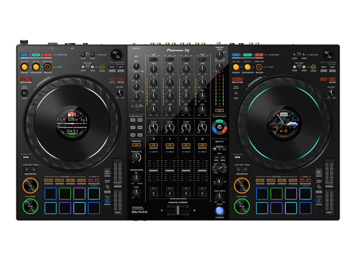 Pioneer DJ DDJ-FLX10 4-channel DJ Performance Controller