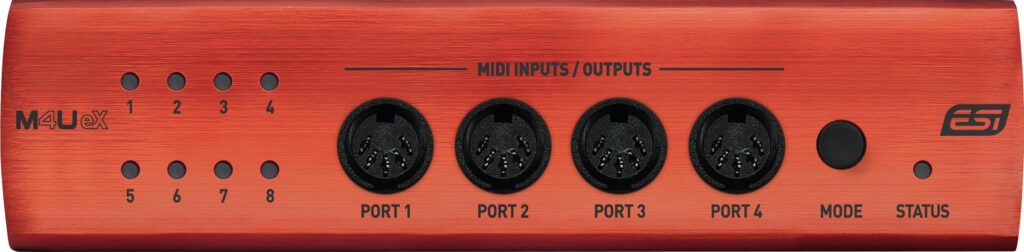 ESI M4U eX 8 Port USB 3 MIDI-Interface