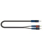QuikLok - RKSA/150-2 Minijack Stereo/2 RCA Male- 2m