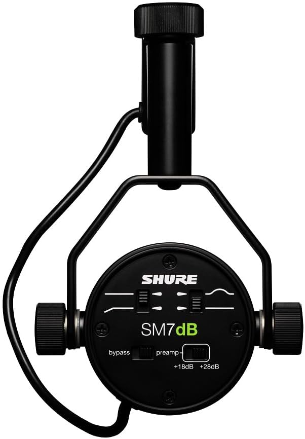 Shure SM7dB Dynamic Vocal Microphone With Built-in Preamp