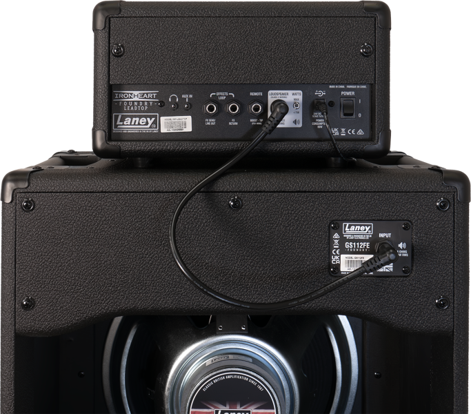 Laney Ironheart Foundry Leadrig 65-watt Amplifier Head and 1 x 12-inch Cab