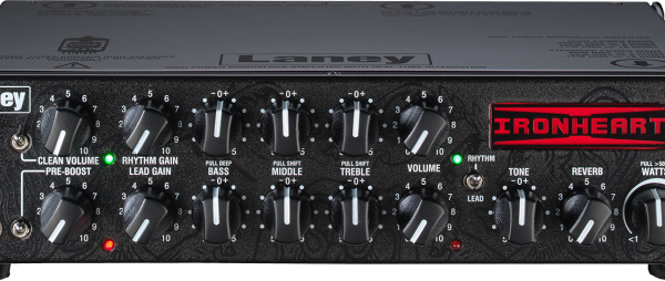 Laney IRT-SLS Monoblock + Tube Guitar Head - 300W - USB Interface
