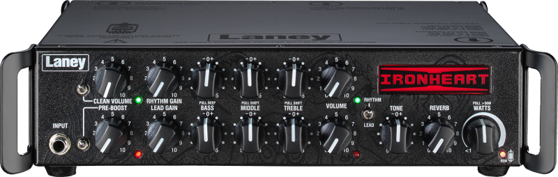 Laney IRT-SLS Monoblock + Tube Guitar Head - 300W - USB Interface