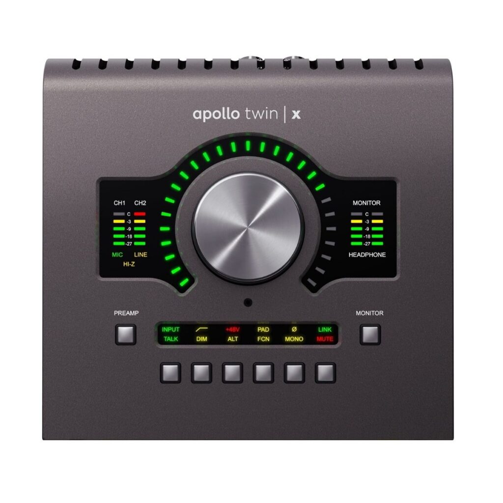 Universal Audio Apollo Twin X USB Heritage Edition 10x6 USB Audio Interface with UAD DSP
