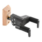 Hercules GSP38WB PLUS Auto Grip System Guitar Hanger, Wood base with Short Arm