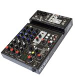 PV 6 BT 6 Channel Compact Mixer With Bluetooth side view