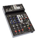 PV 6 BT 6 Channel Compact Mixer With Bluetooth side view