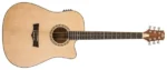DELTA WOODS® DW-2 CE™ SOLID TOP CUTAWAY ACOUSTIC-ELECTRIC GUITAR front view