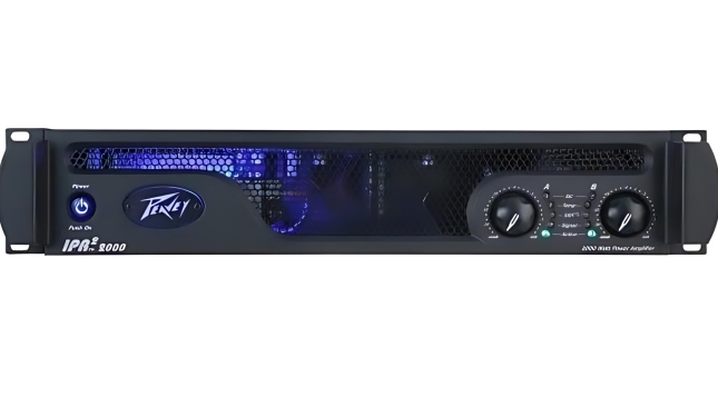 IPR 2™ 2000 Lightweight Power Amplifier Front VIew
