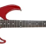 PEAVEY GUITAR RAPTOR PLUS RED FRONT VIEW