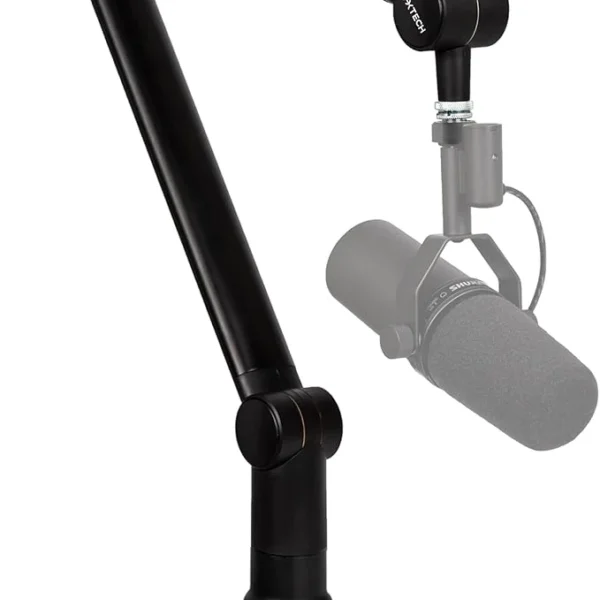 IXTECH Boom Arm with adjustable design and durable construction, perfect for microphones in podcasts, streaming, and studio setups, available in Dubai audio store