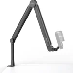 IXTECH Lizard Mic Arm with adjustable positioning and sturdy design, perfect for podcasters and streamers, available in Dubai audio store.