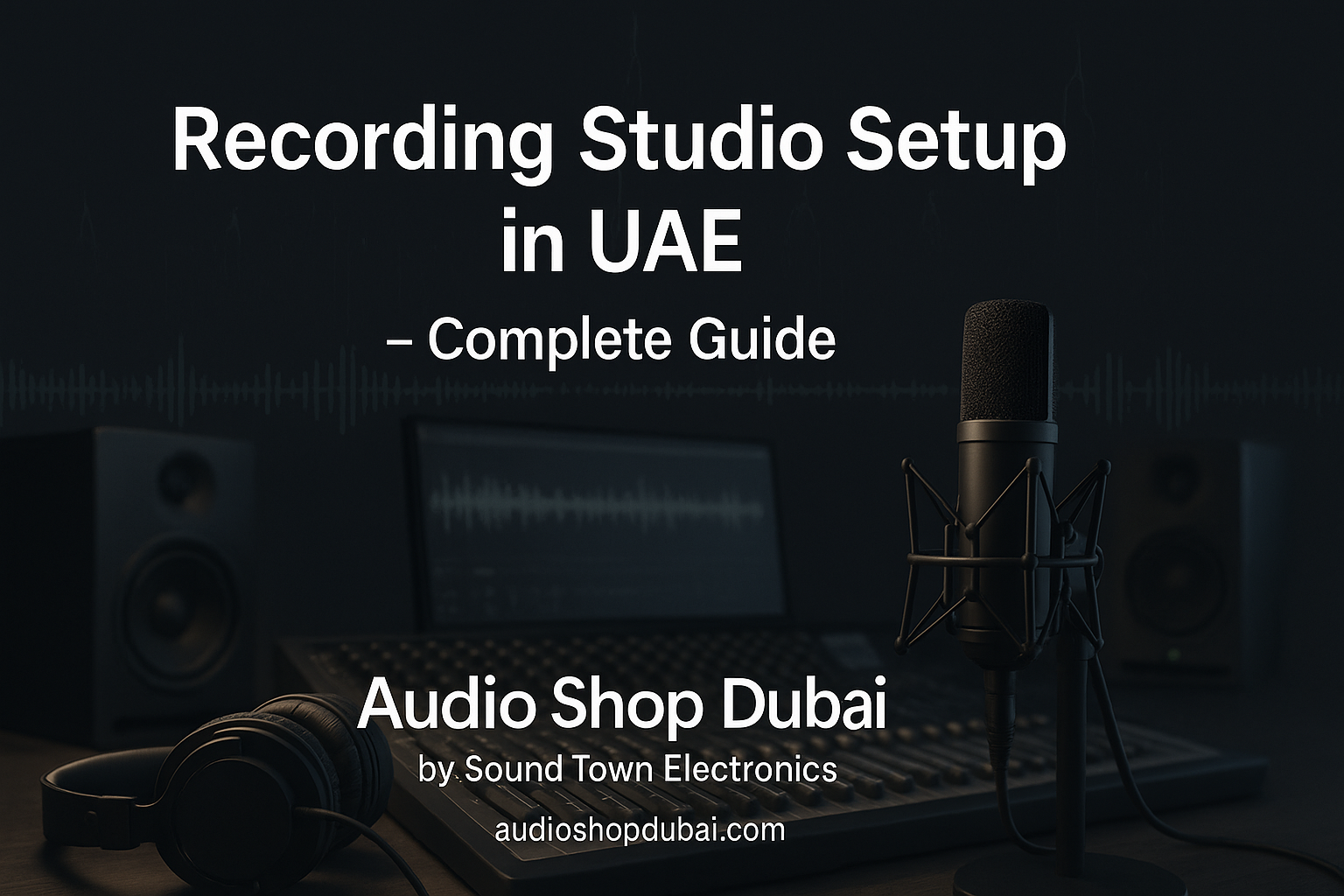 Recording Studio Setup UAE