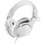 Audio-Technica ATH-M20x Closed-back Monitoring Headphones - White - Image 2