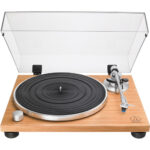 Audio-Technica Consumer AT-LPW30TK Fully Manual Belt-Drive Turntable (Teak) - Image 3
