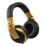 Pioneer DJ HDJ-X5BT Bluetooth Over-Ear DJ Headphones (Gold)