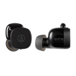 Audio-Technica ATH-SQ1TW Bluetooth Earphones - Black - Image 2