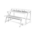 Wavebone Headquarter Workstation – White Table Bundle